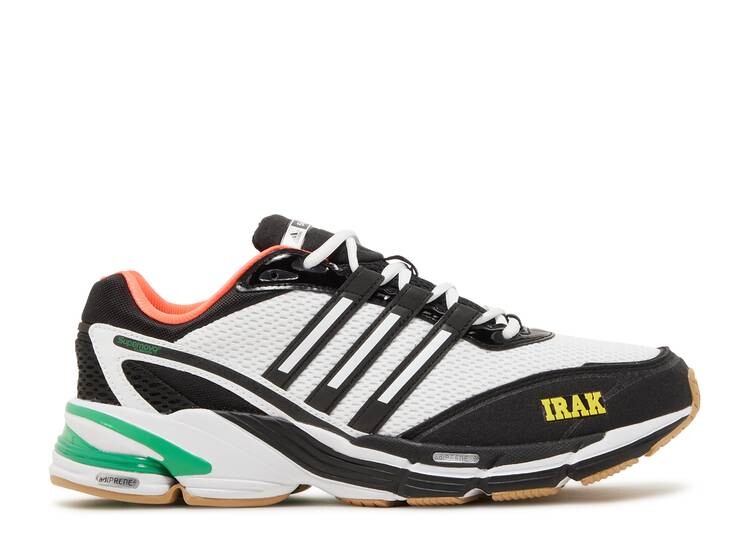 

Кроссовки Adidas IRAK X SUPERNOVA CUSHION 7 'BLACK VIVID GREEN', черный