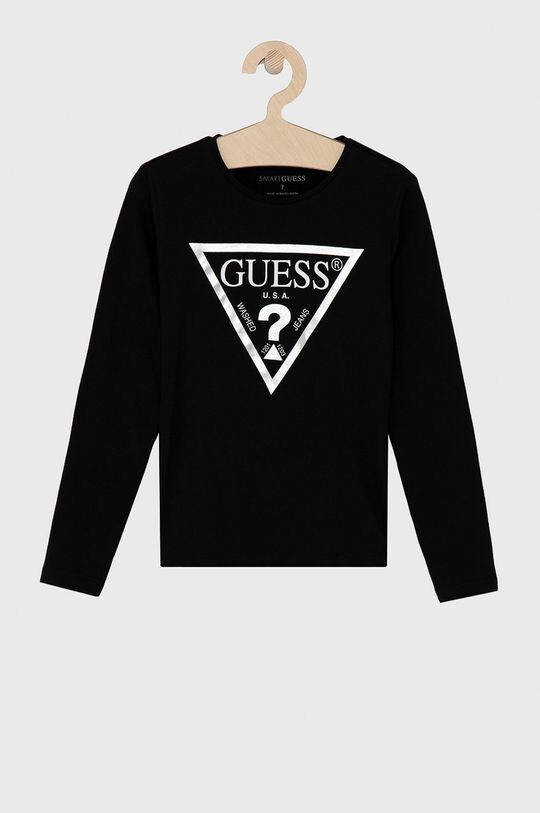 

Guess Лонгслив для детей, черный