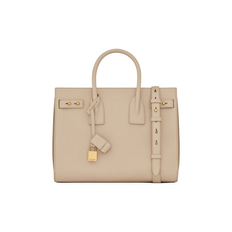 

Сумка-тоут Saint Laurent Small Sac De Jour Bag, цвет Seasalt