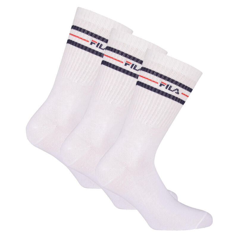 

Носки унисекс, 3 пары стрейч FILA, цвет weiss