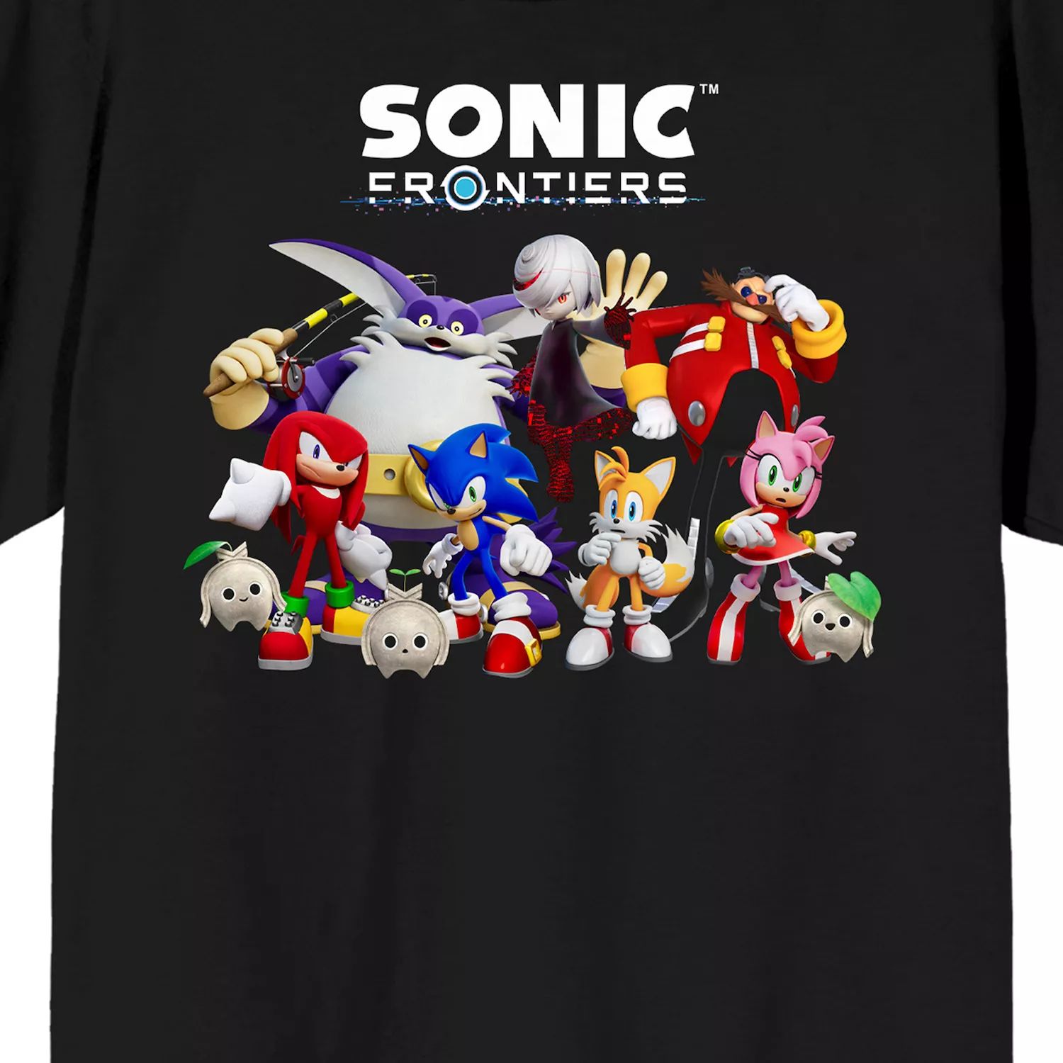 Мужская футболка с графическим рисунком Sonic Frontiers Videogame Licensed Character sonic frontiers [switch]