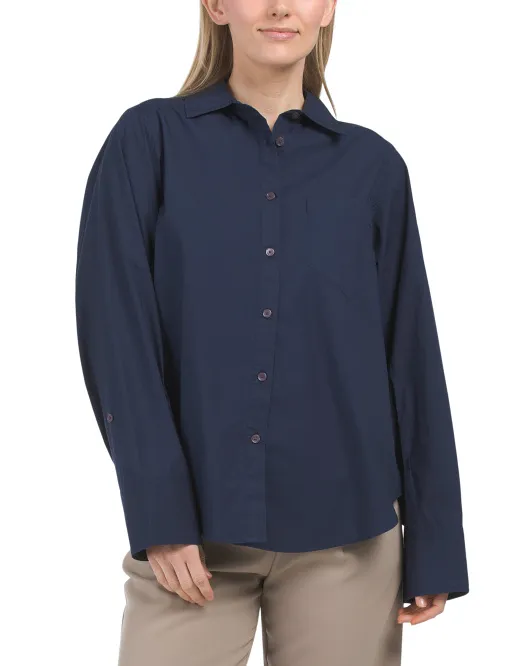 

Рубашка Уэсли Derek Lam 10 Crosby, синий