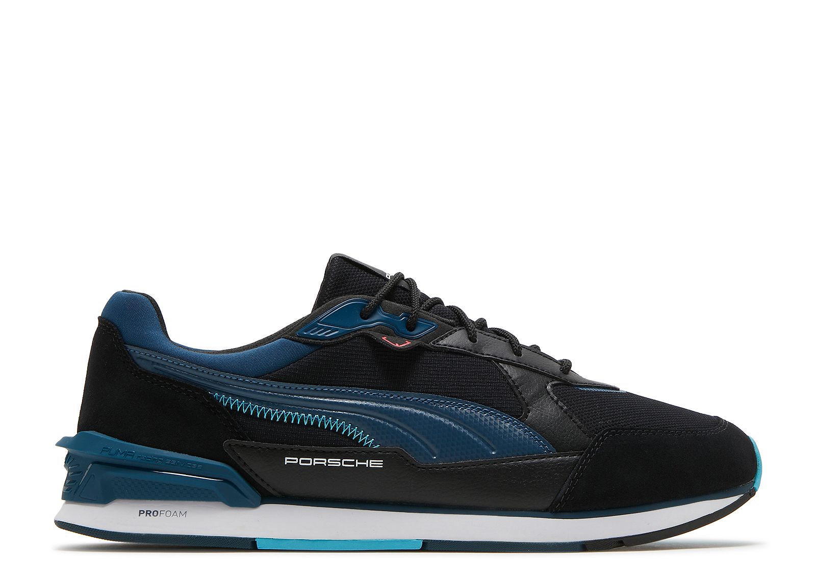 Кроссовки Puma Porsche Legacy X Low Racer 'Black Intense Blue', черный кроссовки diamond x sky ii low puma черный