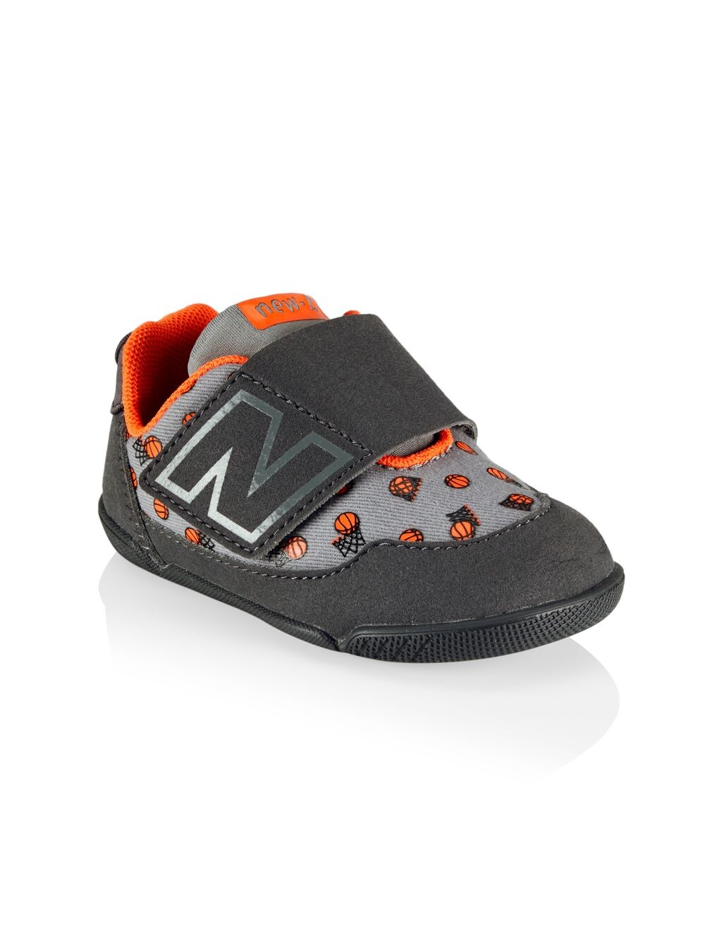 

Баскетбольные кроссовки New-B для маленьких мальчиков и мальчиков Newbie New-B New Balance, серый