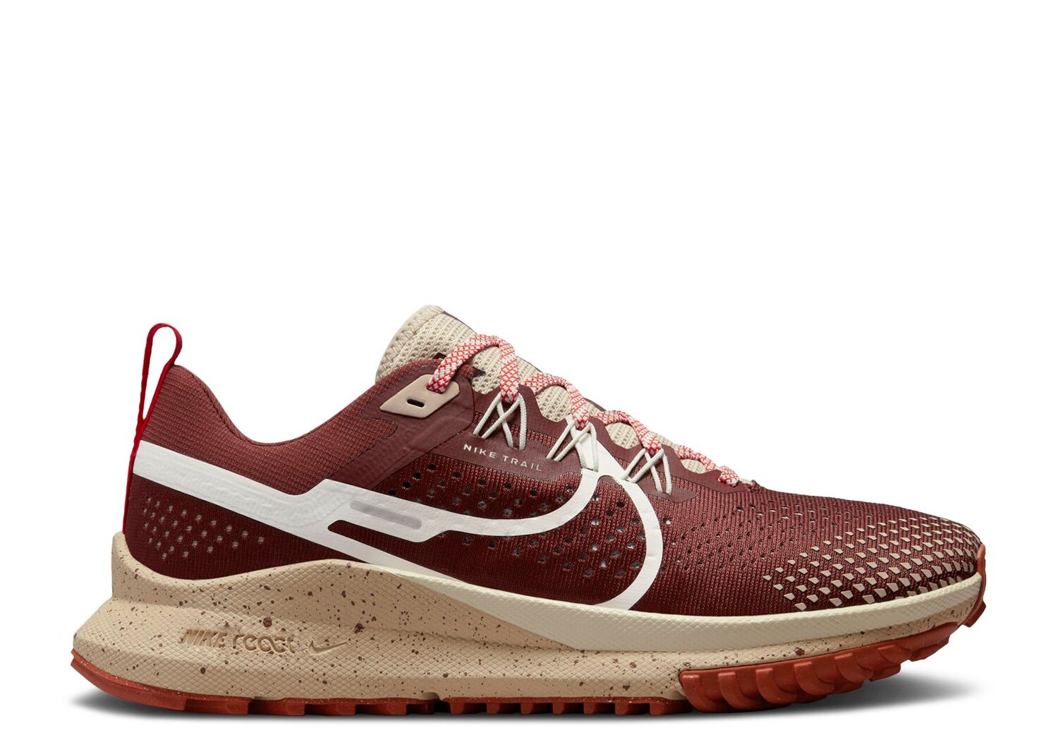 

Кроссовки Nike Wmns React Pegasus Trail 4 'Dark Pony Picante Red', красный