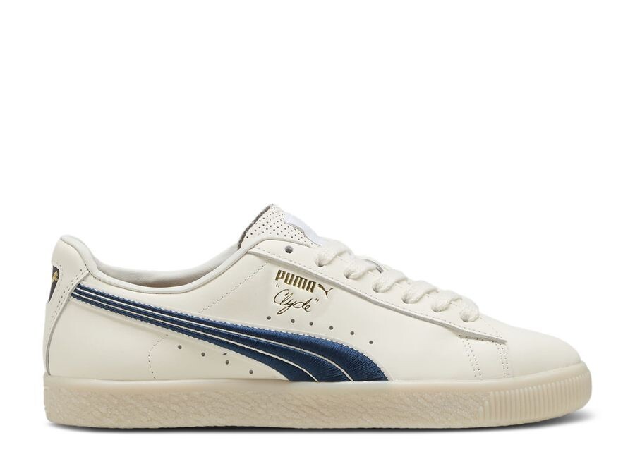 

Кроссовки Puma Clyde 'Warm White Parisian Night', кремовый