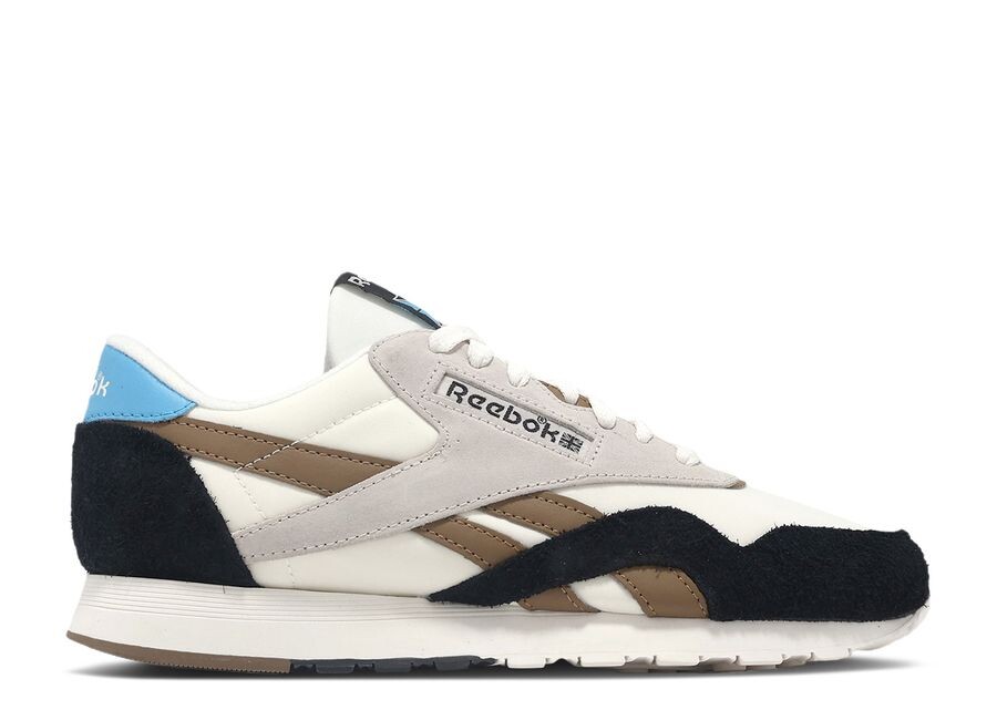 

Кроссовки Reebok Classic Nylon Vintage 'Black Chalk Trek Brown', черный