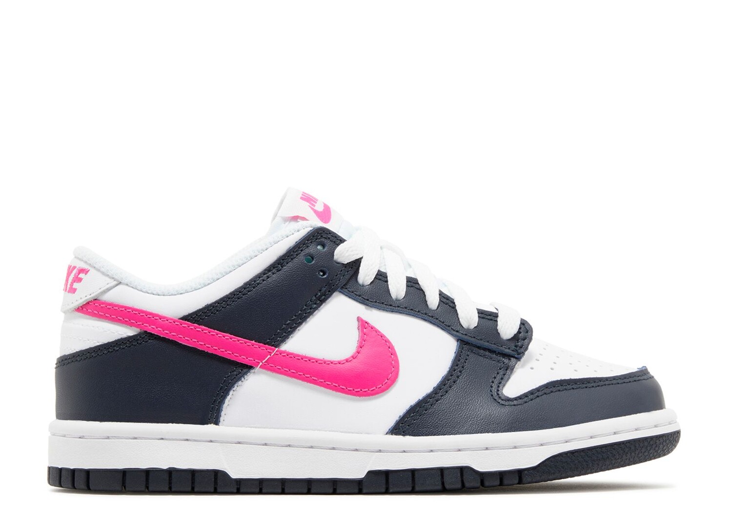 

Кроссовки Nike Dunk Low Gs 'Obsidian Fierce Pink', синий