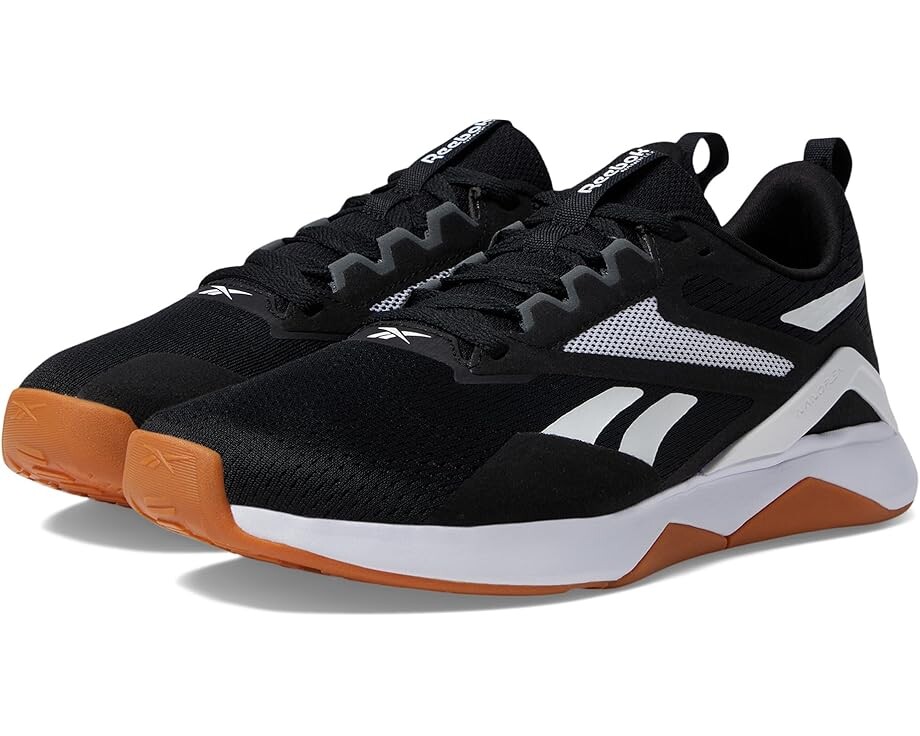 

Кроссовки Reebok Nanoflex TR 2, цвет Black/White/Gum