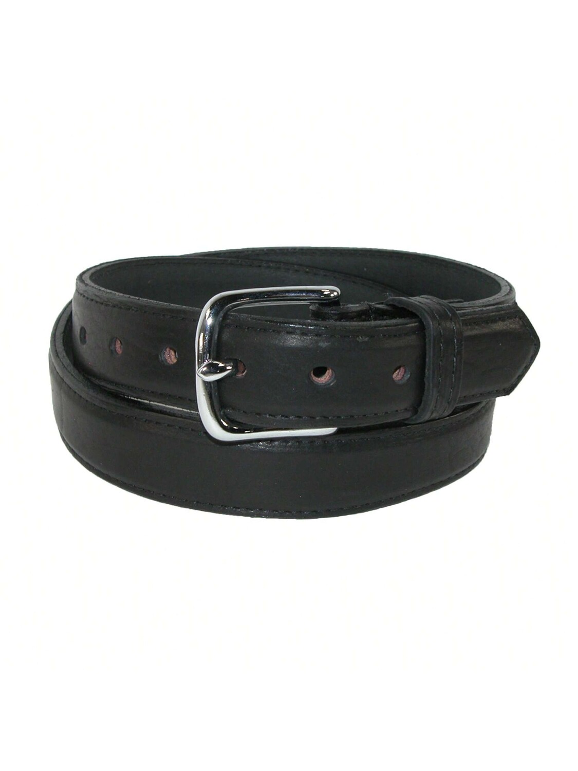 

Мужской ремень Boston Leather из кожи бизона, черный