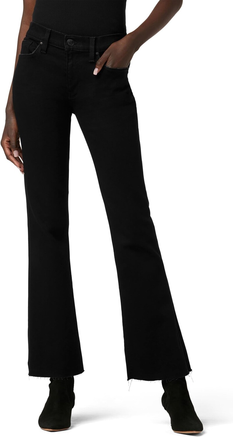 

Джинсы Nico Mid-Rise Bootcut Barefoot in Black Hudson Jeans, черный