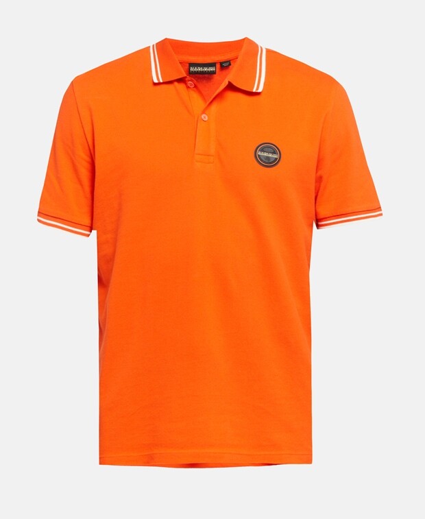 

Рубашка поло Napapijri, цвет Pumpkin Orange