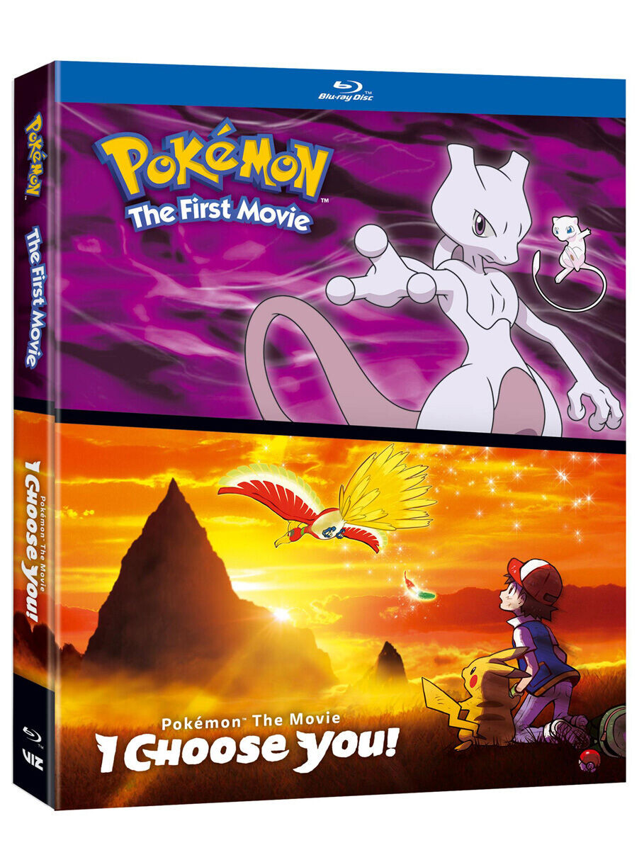 

Blu-Ray диск Pokemon The First Movie and I Choose You! Double Feature Blu-ray