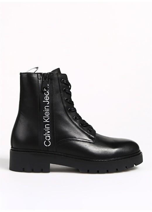 

Кожаные черные мужские ботинки Calvin Klein