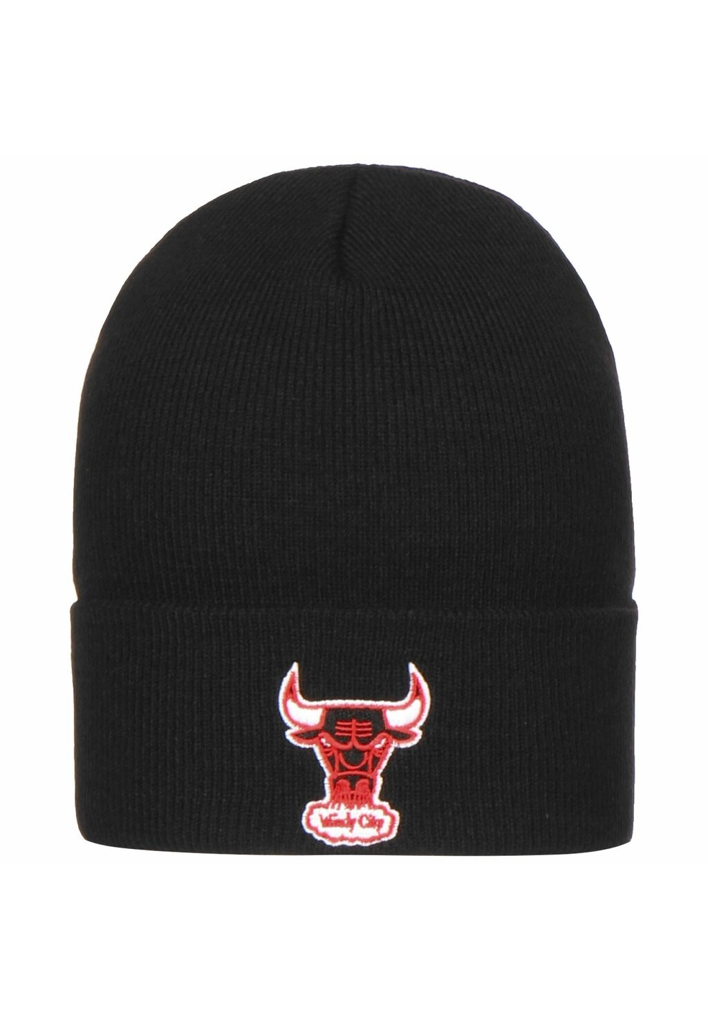 

Шапка NBA CHICAGO BULLS TEAM LOGO CUFF Mitchell & Ness, цвет black