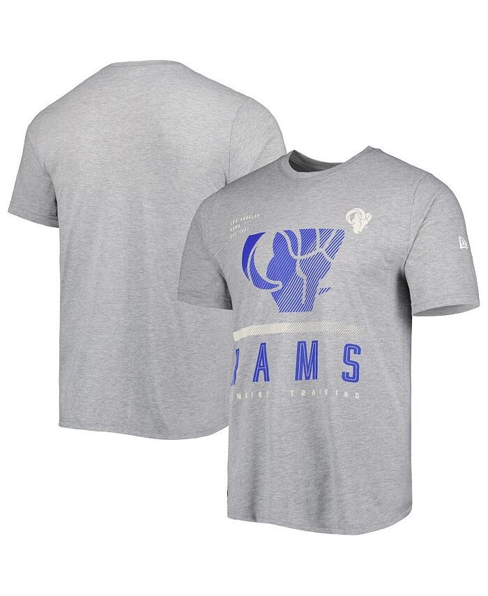 

Мужская серая футболка Los Angeles Rams Joint Authentic Red Zone New Era, серый
