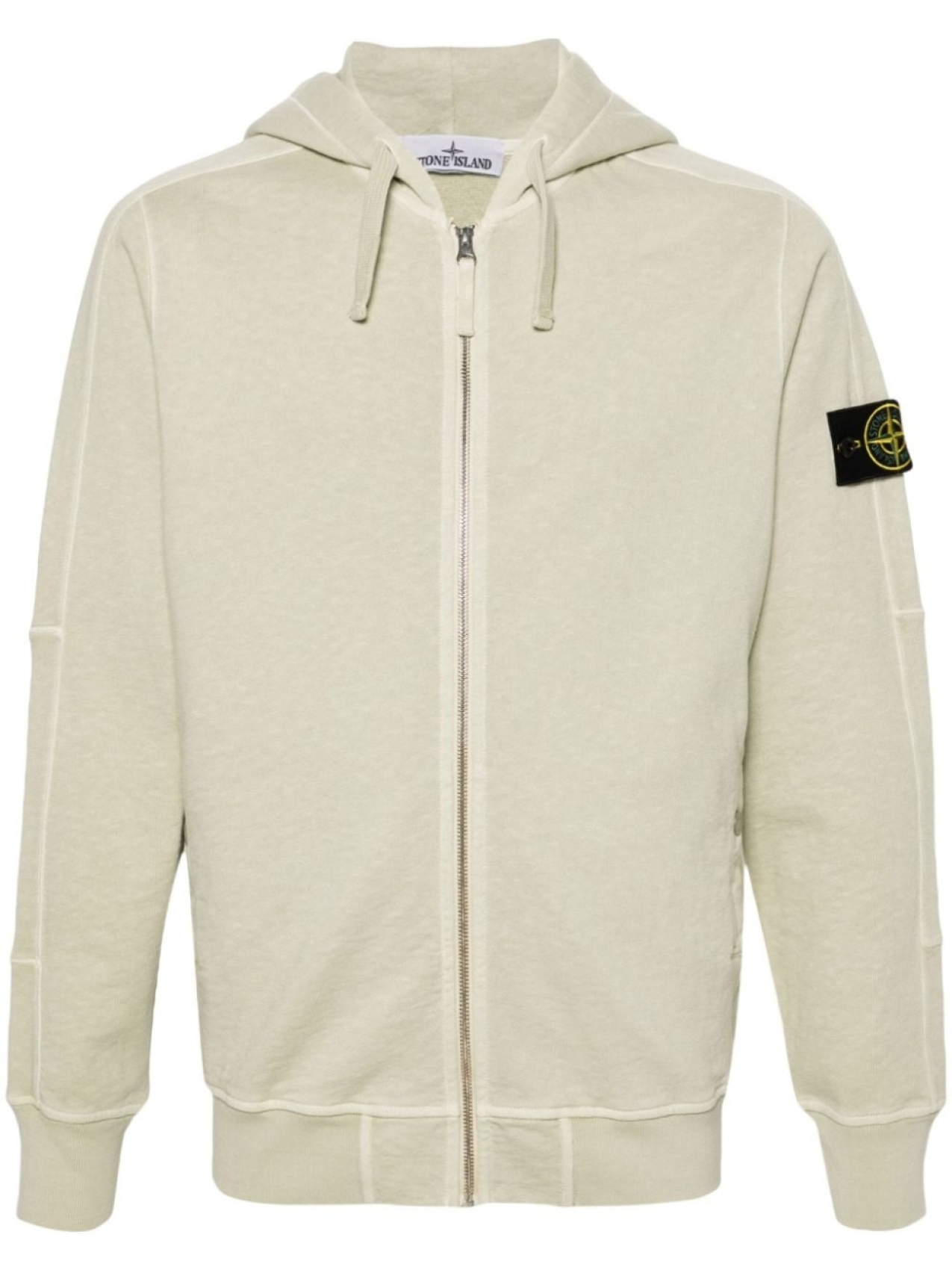 

Stone Island худи с нашивкой Compass, зеленый