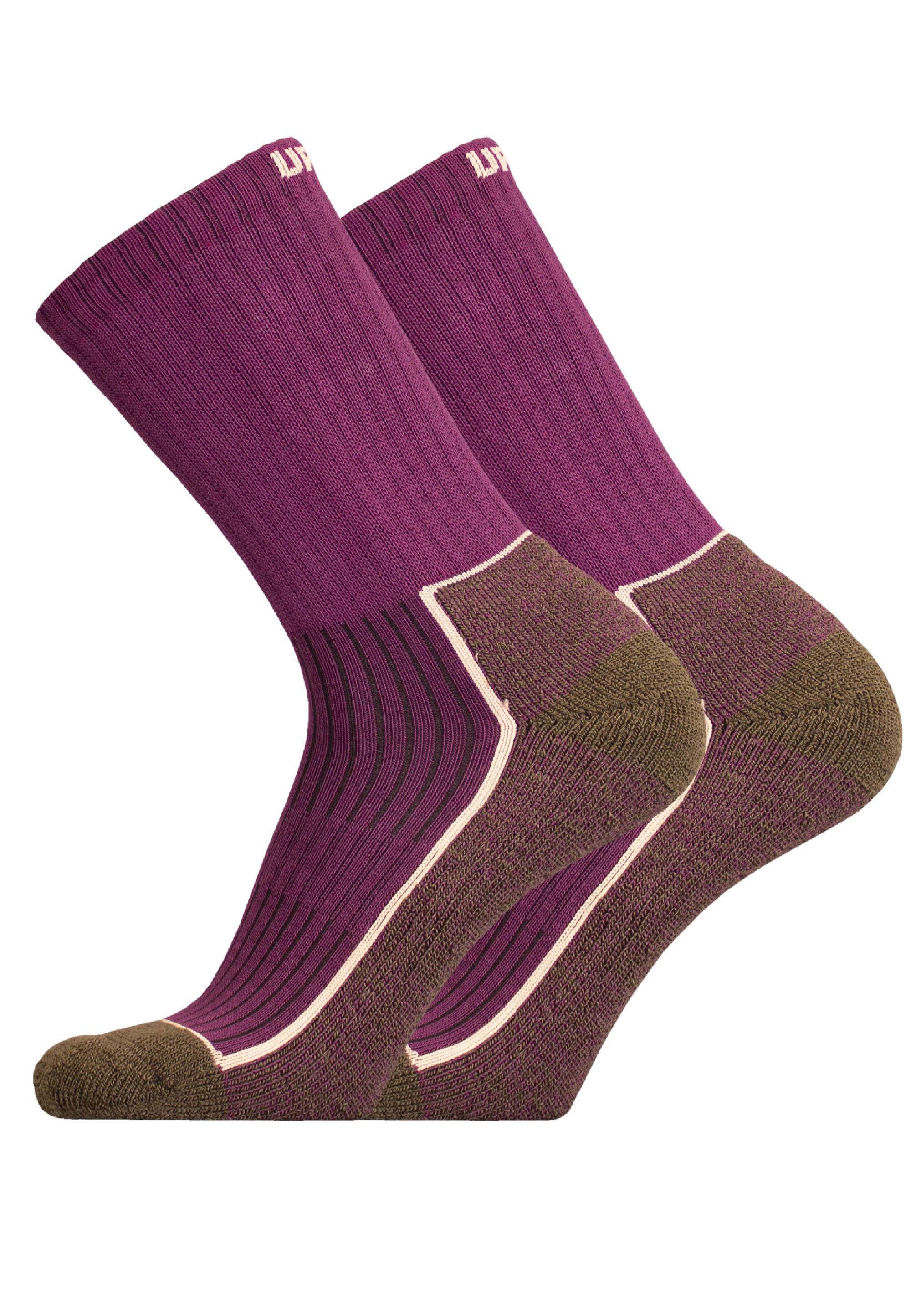 Носки UphillSport Wander Socke 'SAANA' 2 шт, фиолетовый цена и фото