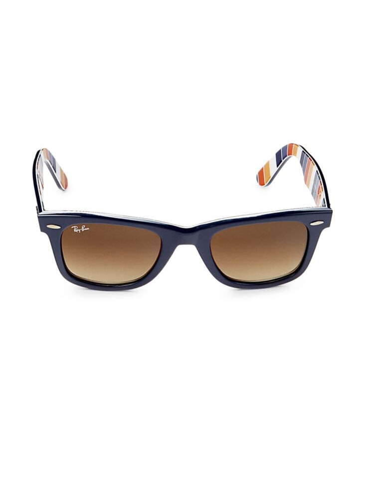

Прямоугольные солнцезащитные очки 50MM Ray-Ban, черный