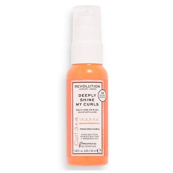 Набор косметики Aceite capilar multiusos Deeply Shine My Curls - Curl 3+4 Revolution, 50 ml