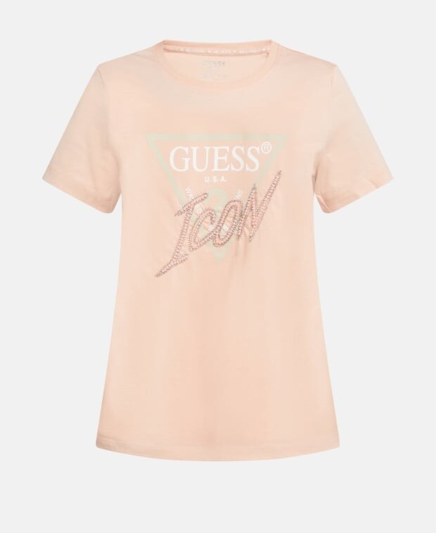 

Футболка Guess, розовый