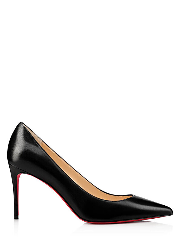 

Черные кожаные туфли на шпильке kate Christian Louboutin