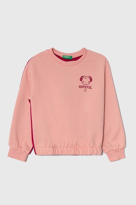 

Детская толстовка United Colors of Benetton, розовый