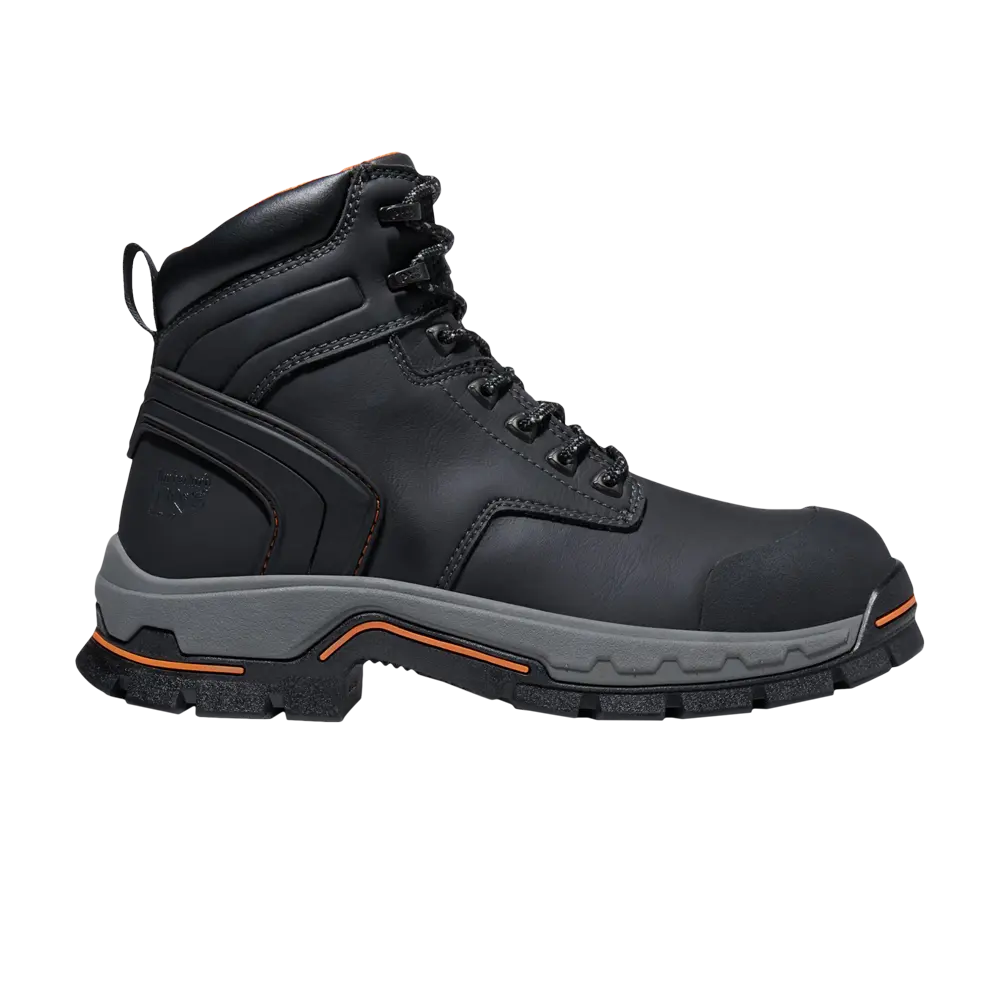

Рабочие ботинки Stockdale с 6-дюймовым легкосплавным носком Timberland, черный
