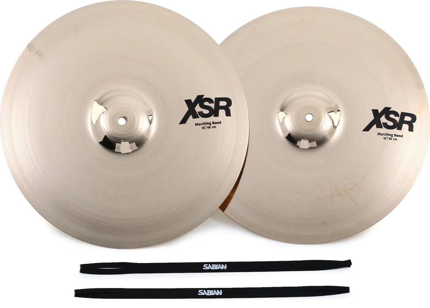 

Тарелки маршевого оркестра Sabian XSR (пара) — 18 дюймов