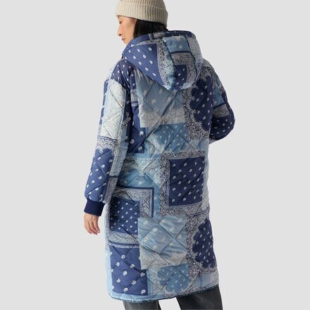 

Двусторонний пуховик Down Storm женский The Great Outdoors, цвет Bandana Patchwork