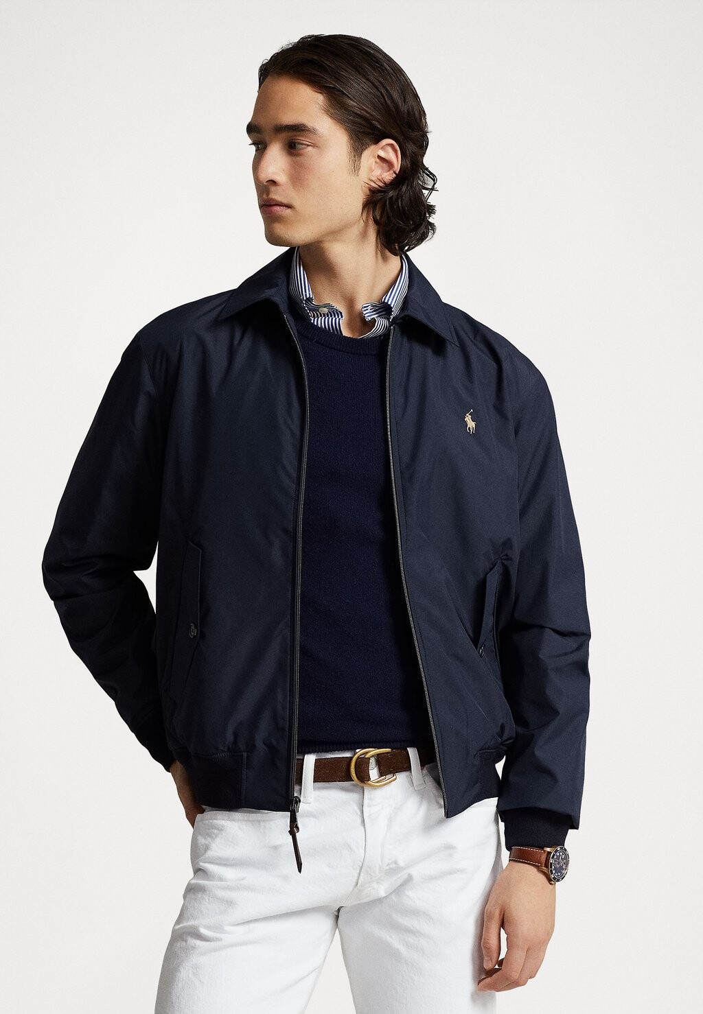 

Куртка-бомбер PACKABLE COMMUTE Polo Ralph Lauren, темно-синяя коллекция, Синий
