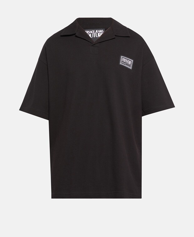 

Рубашка поло Versace Jeans Couture, черный