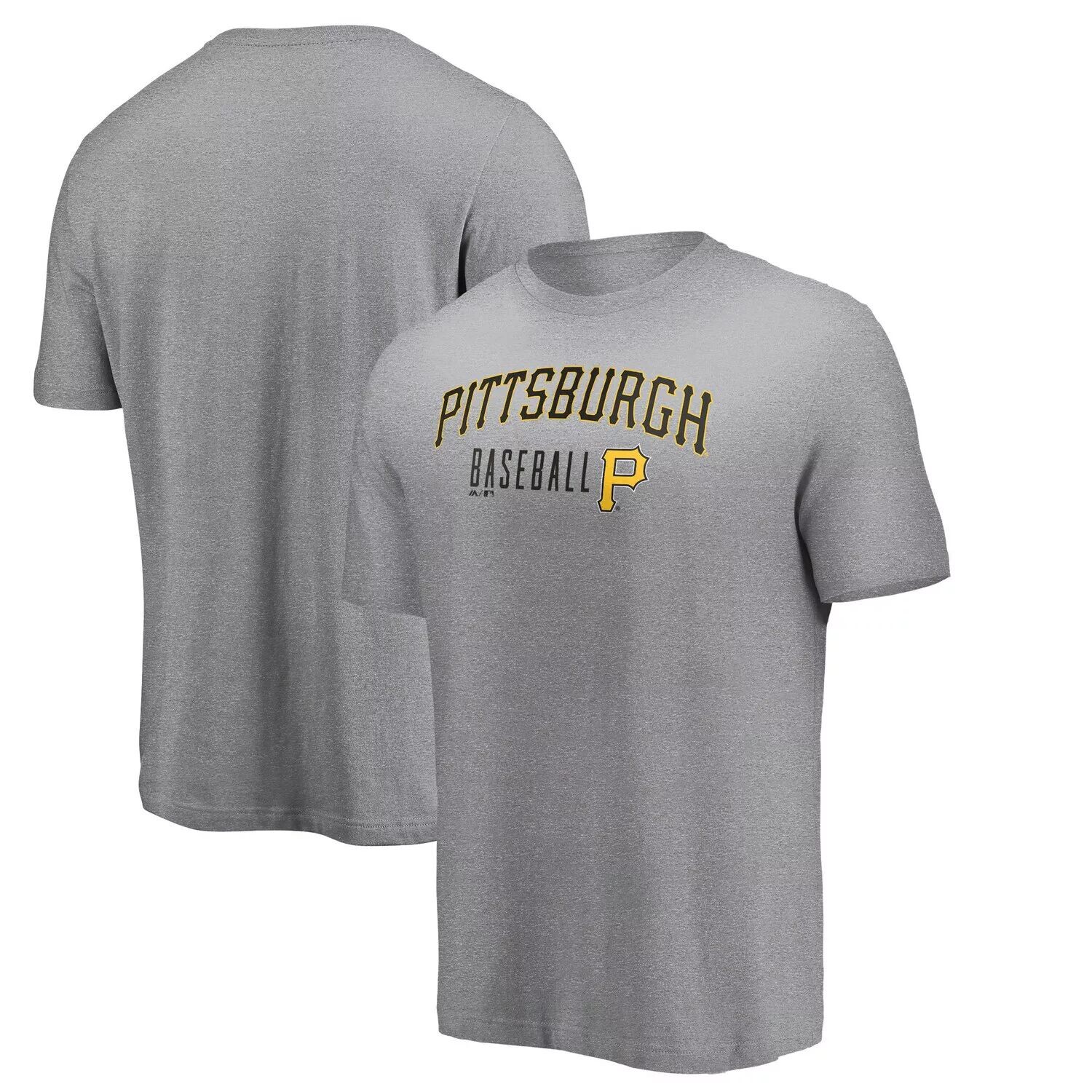 

Мужская футболка Majestic Heathered Grey Pittsburgh Pirates Open Opportunity