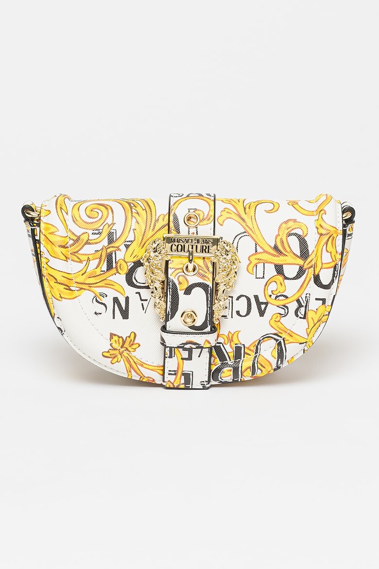 

Сумка из сафьяновой экокожи Versace Jeans Couture, белый