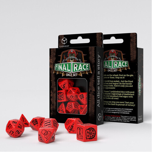 

Игровые кубики Final Race Dice Set: Engine Roar