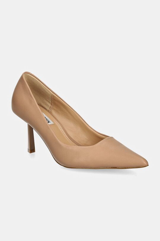 

Кожаные туфли Vivion на высоком каблуке Steve Madden, бежевый
