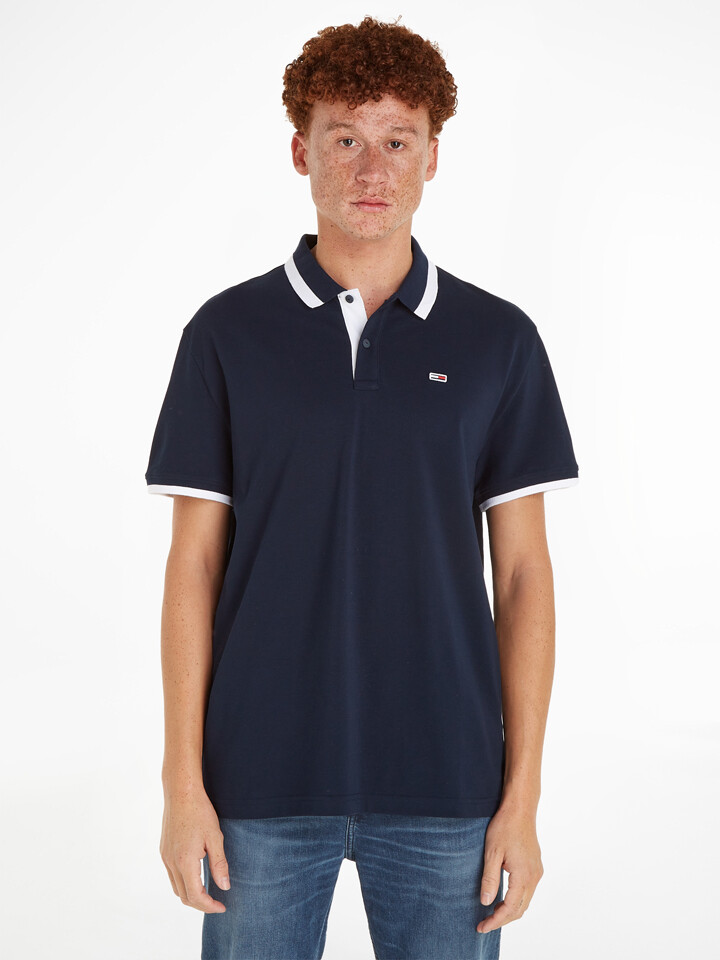 

Поло Tommy Hilfiger, темно-синий