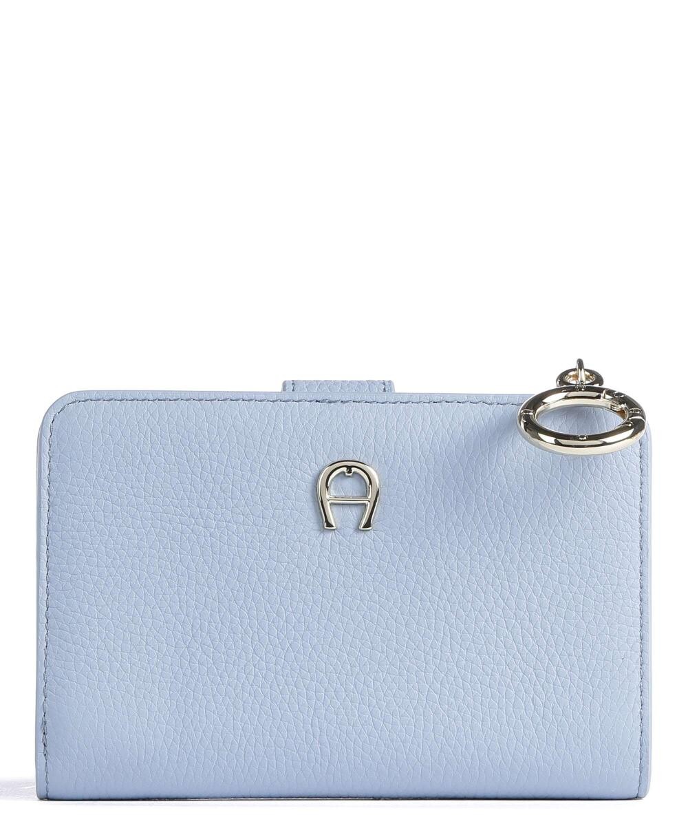 

RFID-кошелек Zita из зернистой яловой кожи Aigner, синий
