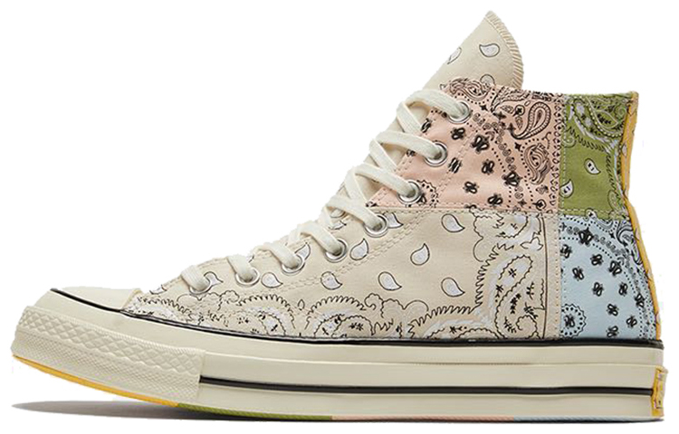 

потомство пейсли x Converse Chuck Taylor All-Star 70 Hi Beige