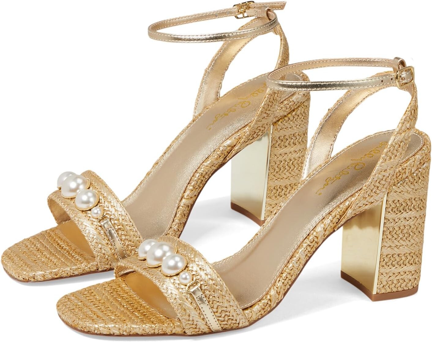 

Сандалии Lilly Pulitzer May Sandal, цвет Gold Metallic