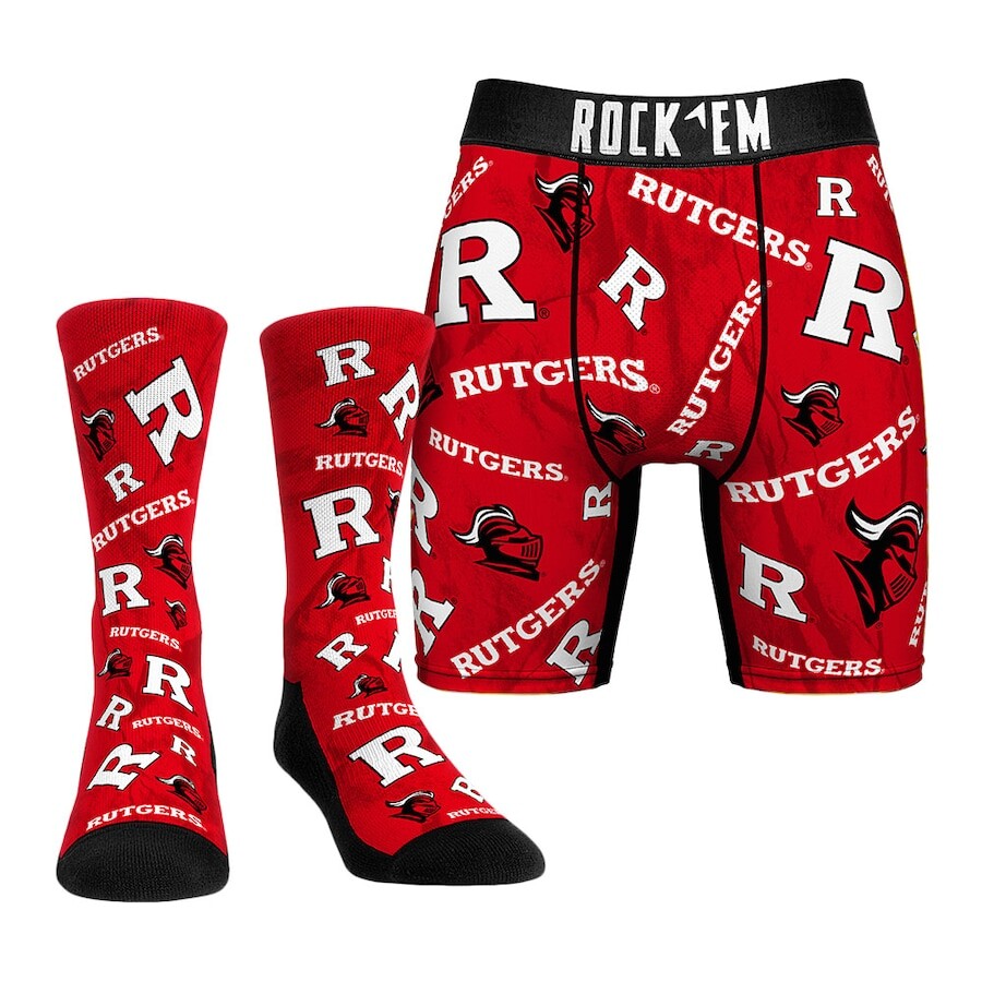 

Носки Rock Em Socks Rutgers Scarlet Knights
