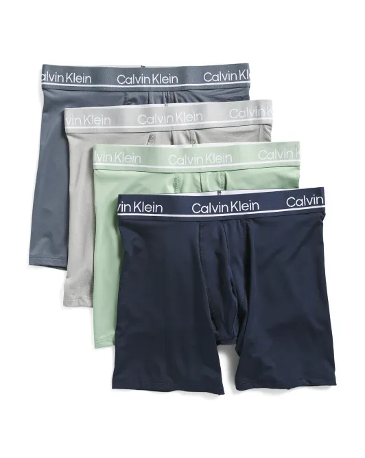 

4 шт. трусы-боксеры Micro Plus Calvin Klein, серый