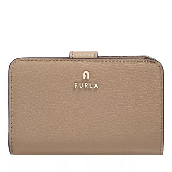 Кошелек furla camelia m compact wallet Furla, коричневый кошелек furla camelia m compact wallet flap alba ballerina i furla розовый
