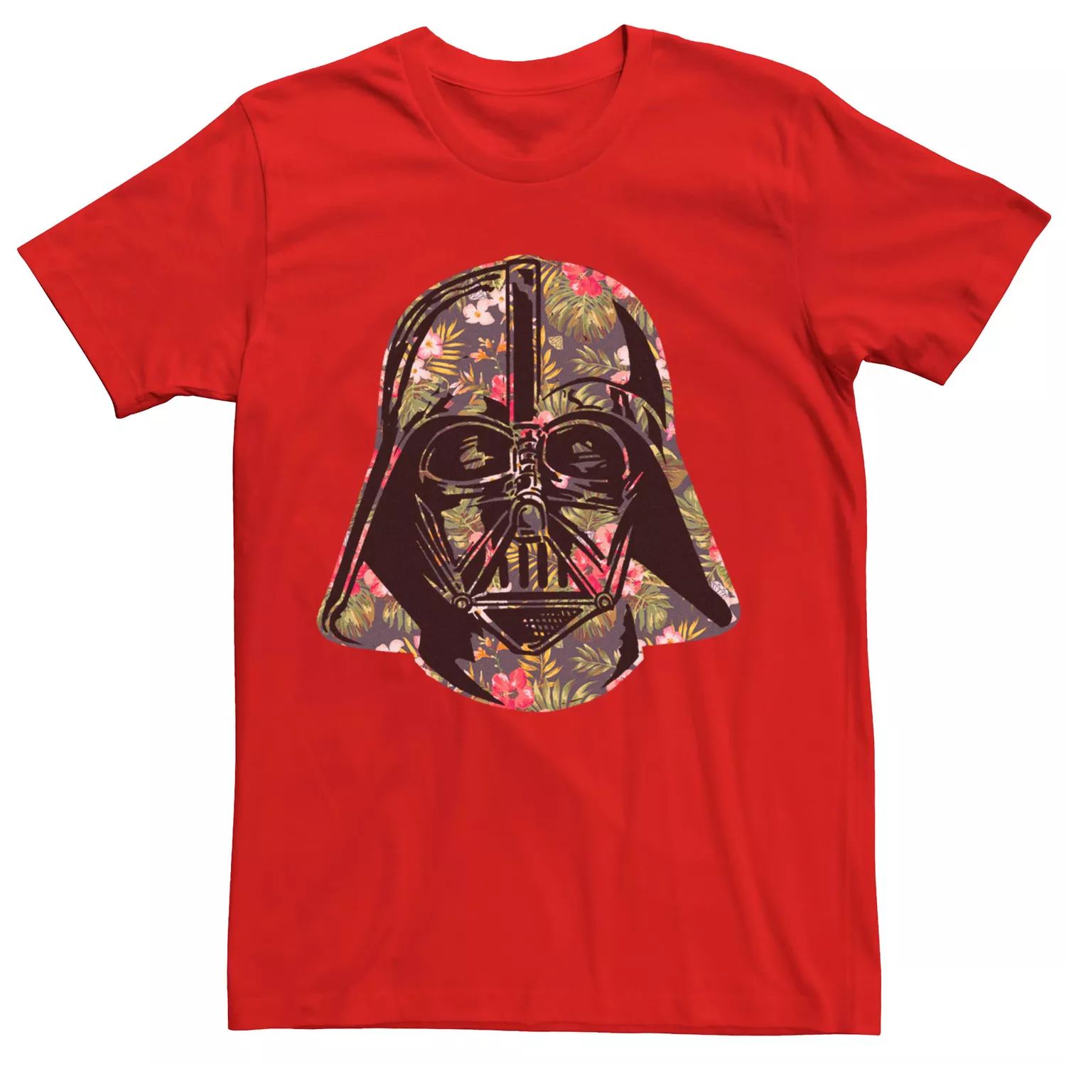 Мужская футболка со шлемом Дарта Вейдера «Звездные войны» Licensed Character, красный мужская футболка со звездами и шлемом дарта вейдера звездные войны licensed character