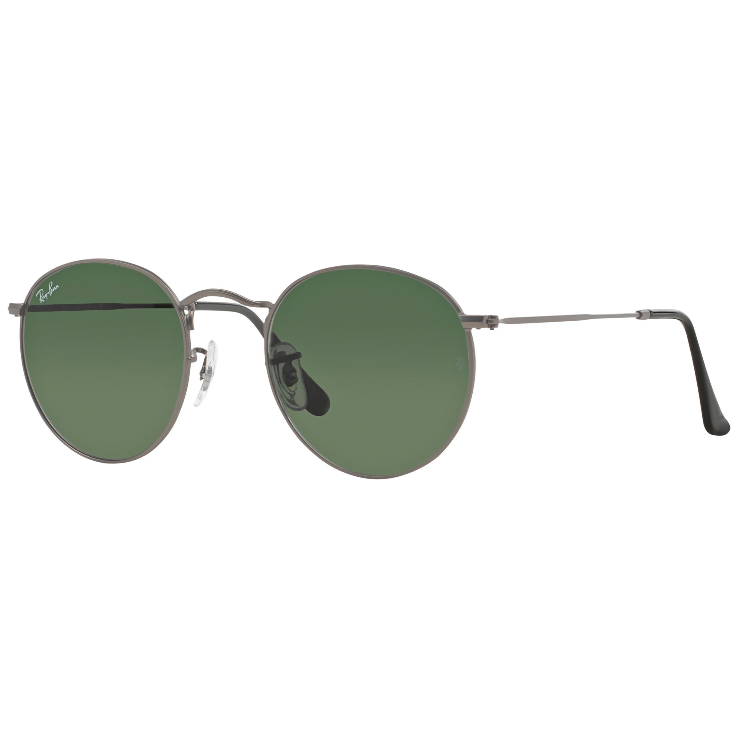Круглые солнцезащитные очки Ray-Ban RB3447, матовая бронза