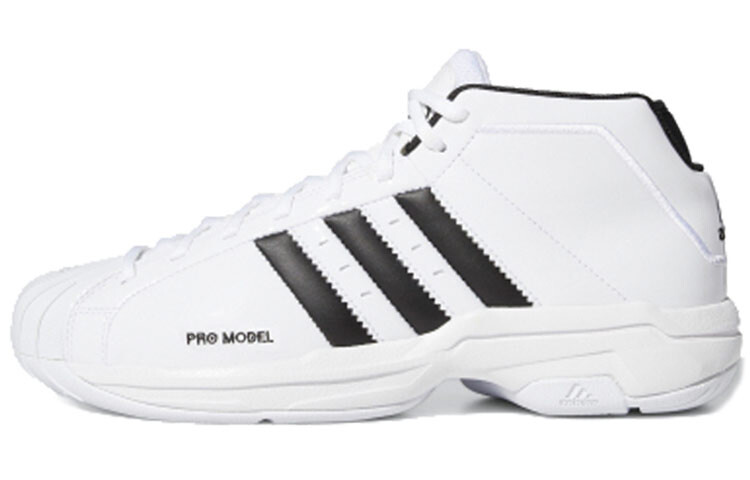 

Мужские баскетбольные кроссовки Adidas Pro Model 2G Cloud White/Core Black