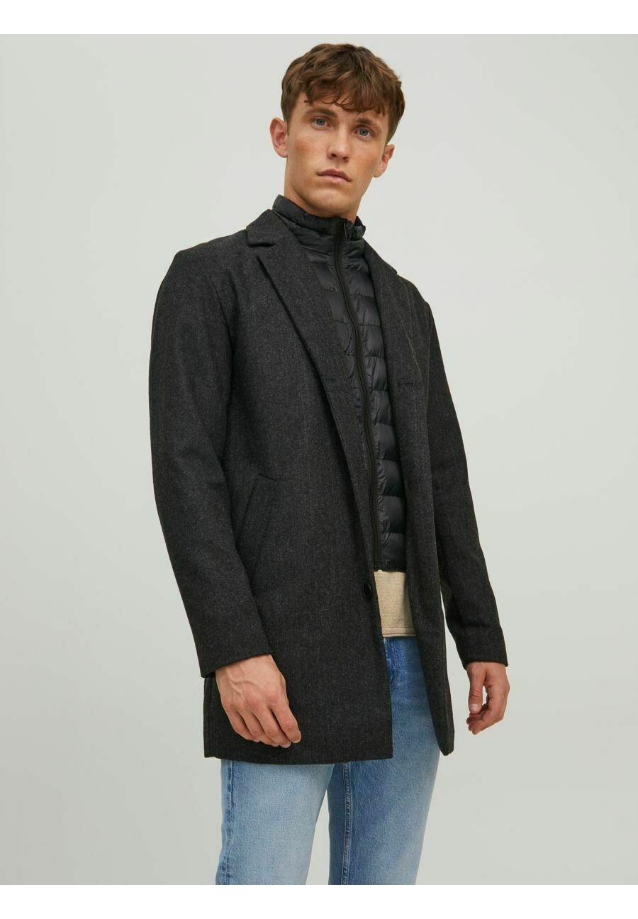 

Пальто классическое JJTOMMY INSERT COAT Jack & Jones, темно-серый