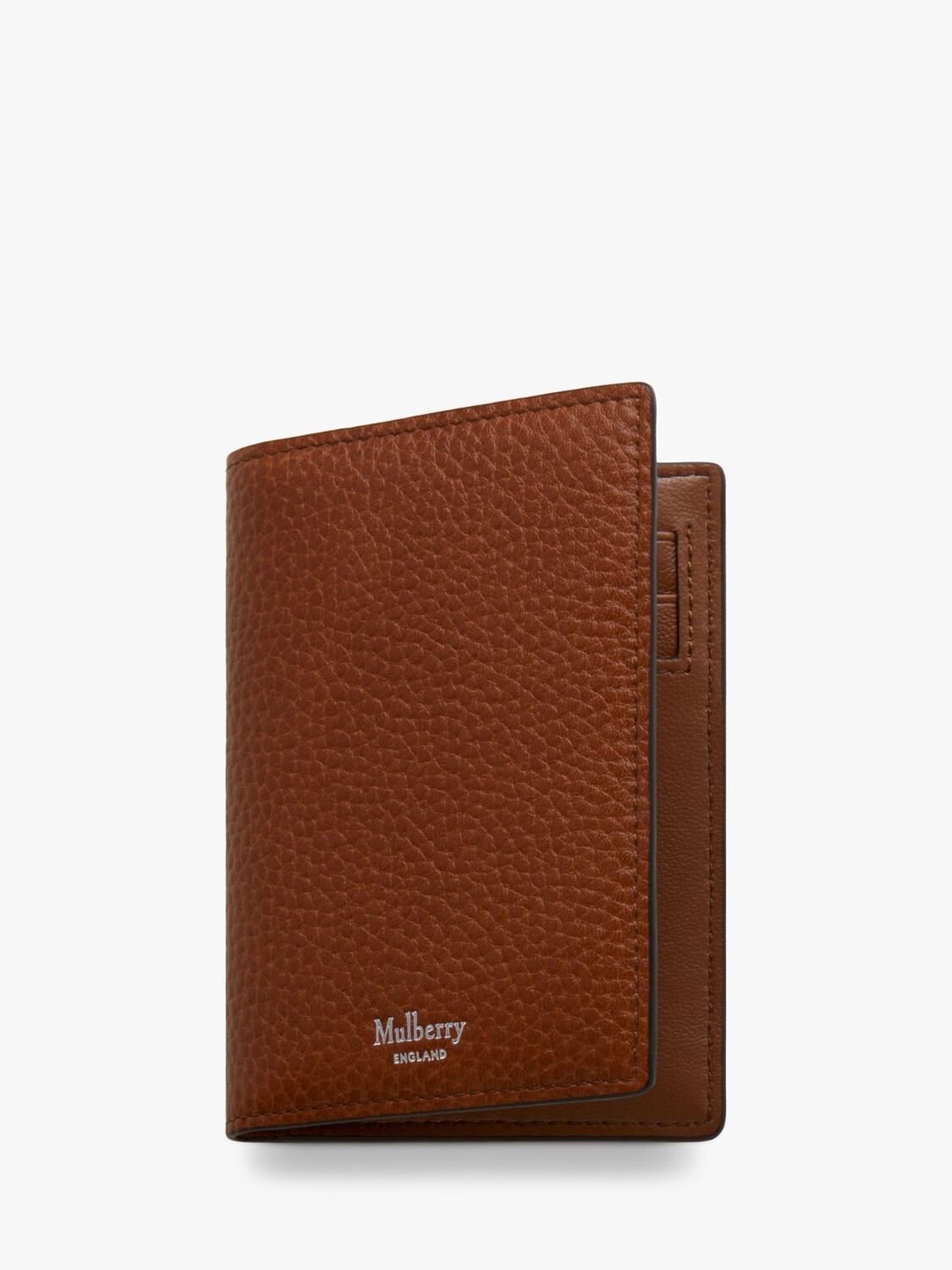 

Маленький классический кошелек для карт из зернистой кожи Mulberry, дуб