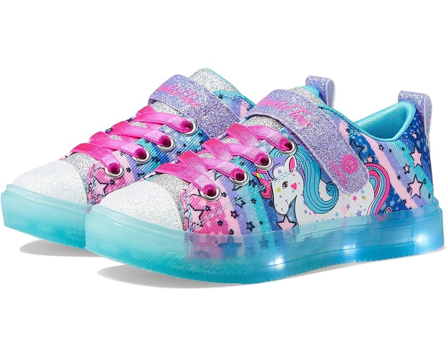 Кроссовки Skechers Twinkle Toe-Twinkle Sparks Ice 314783L, цвет Blue/Multi