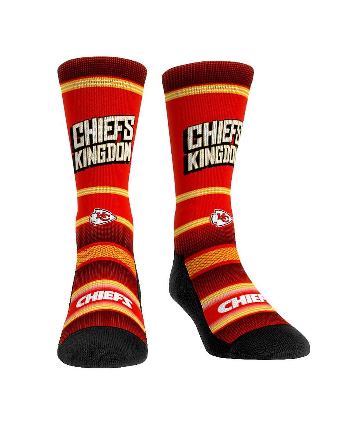 

Мужские и женские носки Носки Crew с надписью Kansas City Chiefs Team Rock 'Em